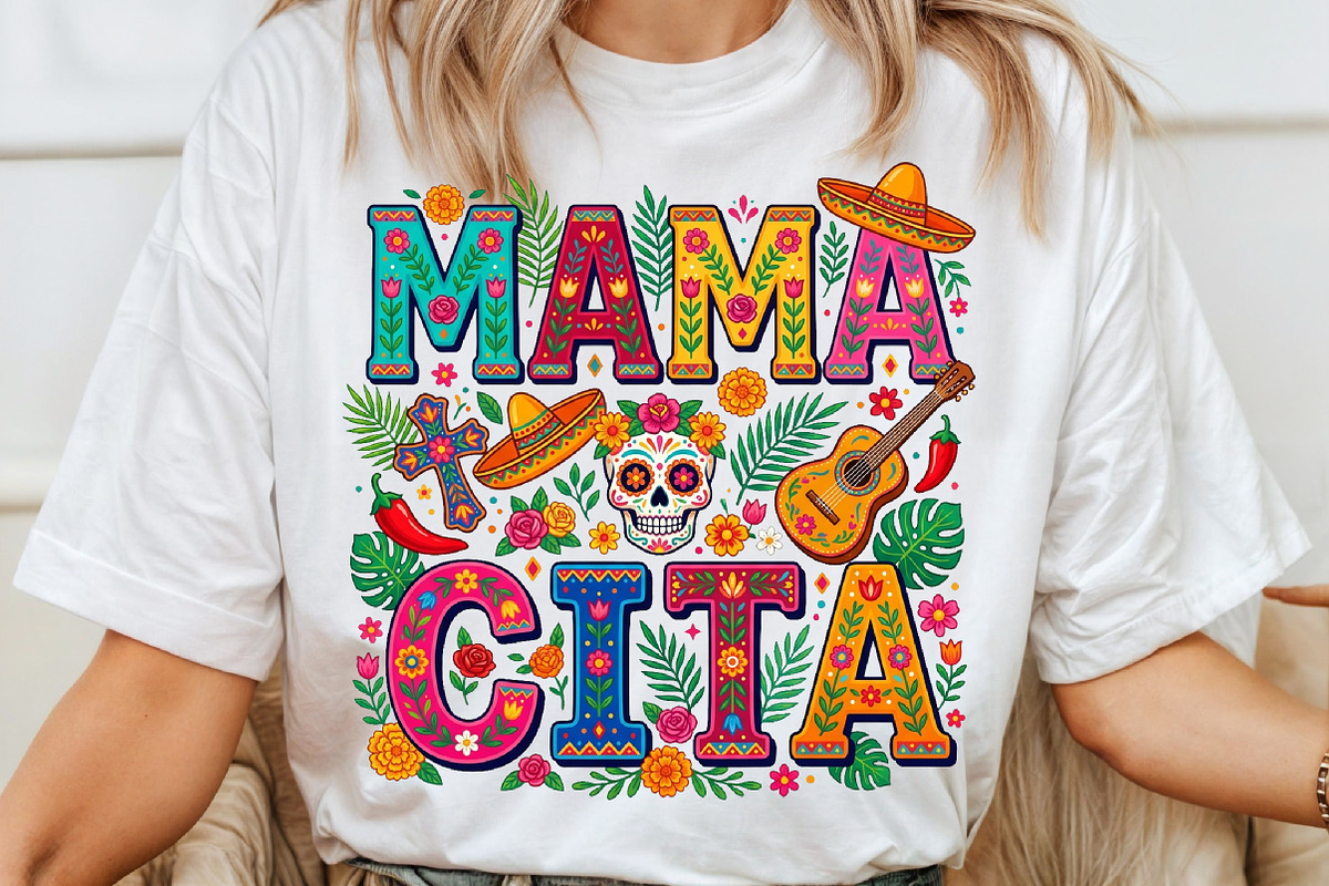 Mamacita Mama Cita Cinco De Mayo Mom, an Object Illustration by Sublimation Artist (Photo 4 of 9)