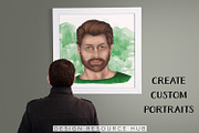 Procreate Drawing: Portrait Poses, a Shape Add-On by Design Resource Hub (Thumbnail 8 of 10)
