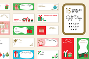 Vintage Style Holiday Kit, an Illustration by Kelly Carnes Design (Thumbnail 3 of 8)