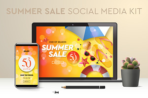 Summer Sale Social Media Kit