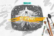 Old Brushes for Illustrator, a Brush Add-On by Mazheika Store (Thumbnail 1 of 9)