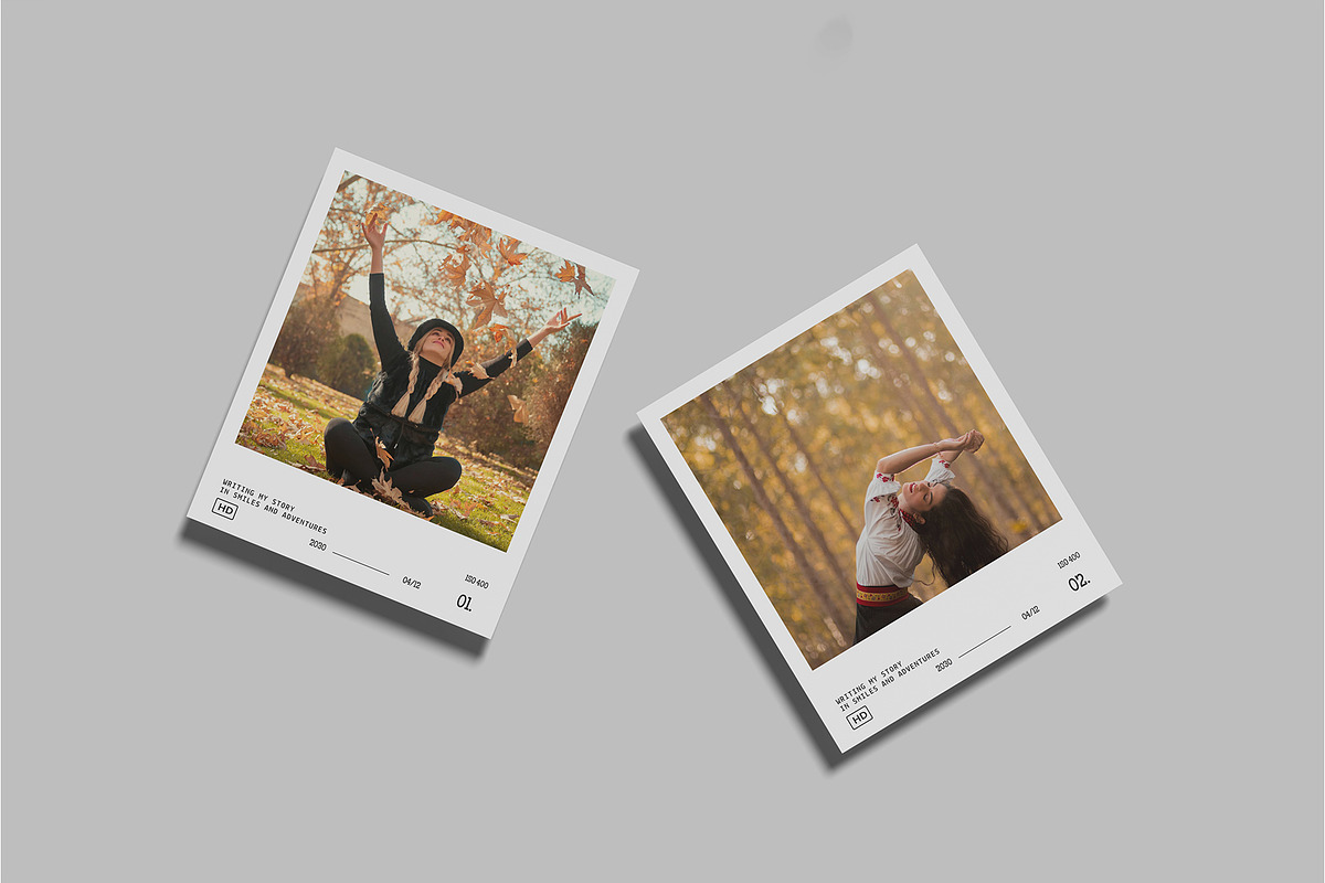 Polaroid Mockup, an Advertising Mockup by Bangdastudio (Photo 5 of 6)