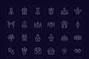 Easter Icons Collection, an Outline Icon by Prosymbols (Thumbnail 7 of 8)
