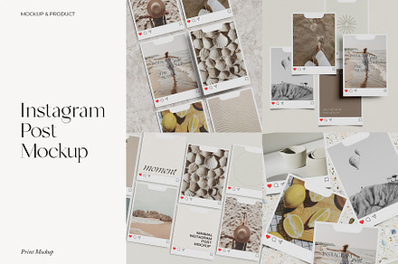 Instagram Post Mockup, an iPhone Mockup by Momogi