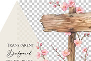 Wooden garden sign clipart, an Object Graphic by Invite to Clipart (Thumbnail 7 of 7)