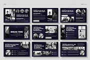 Black Google Slides Template, a Presentation Template by fluffstudio (Thumbnail 4 of 4)