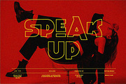Speak Up, a Sans Serif Font by Cut Story (Thumbnail 4 of 18)
