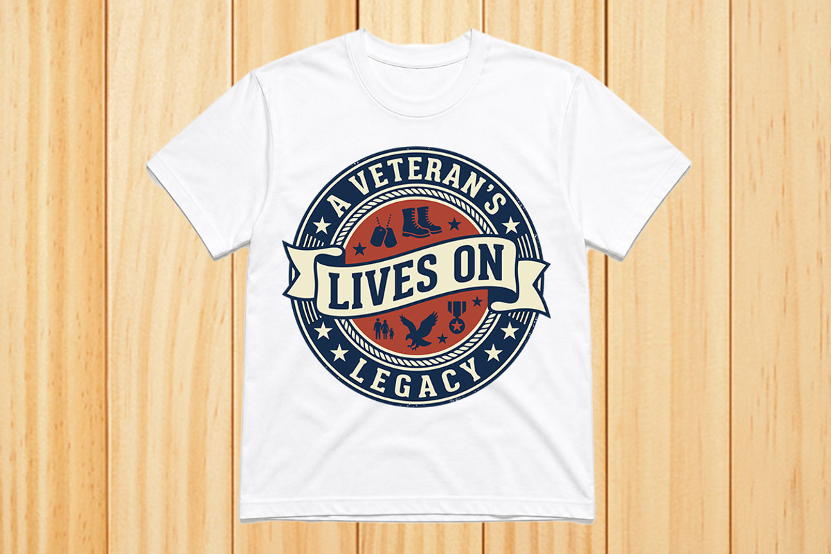 Veterans Day T-shirt Design, an Object Graphic by hafijul (Photo 1 of 3)