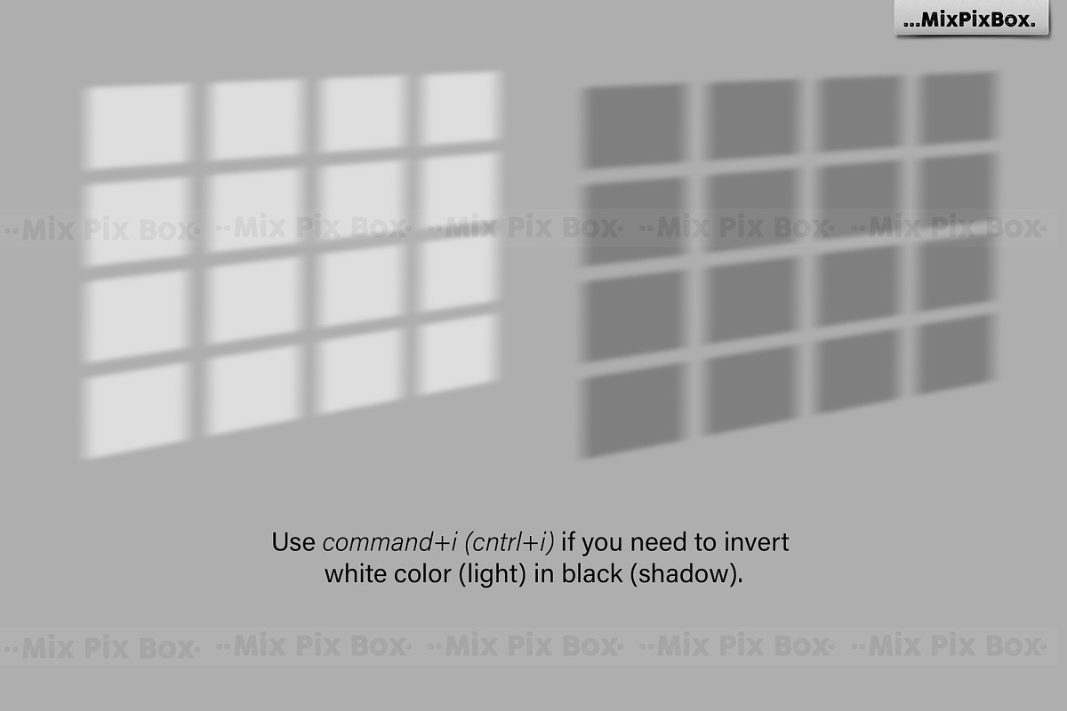 Window Shadow Overlays, an Object Graphic by MixPixBox (Photo 4 of 6)