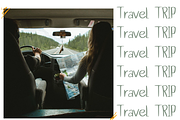 Travel Around_font, a Sans Serif Font by Allie_art (Thumbnail 3 of 5)