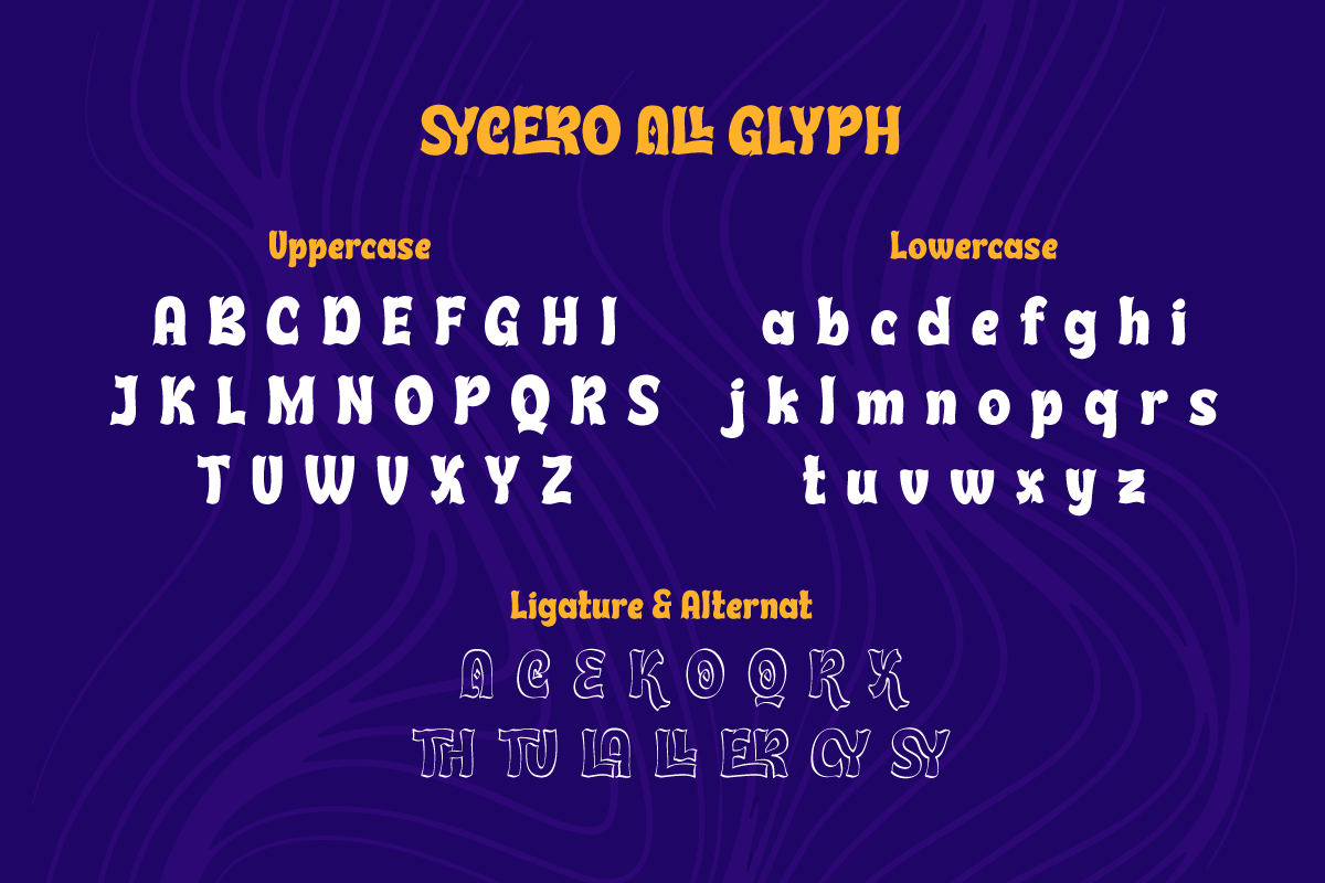 Sycero - Game Display Font, a Sans Serif Font by twinstd (Photo 7 of 10)