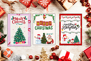 Merry Wishes Christmas Cards Canva, a Card Template by WynterLife Studio (Thumbnail 2 of 4)