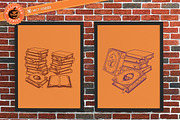 20 MagicBooks Halloween StampBrushes, a Brush Add-On by vectstudio (Thumbnail 7 of 10)