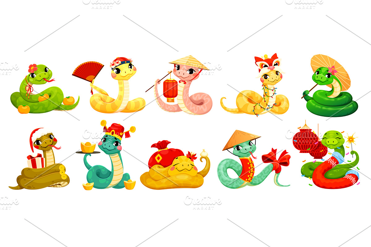 2025 Chinese lunar New Year, an Animal Illustration by Vector Tradition