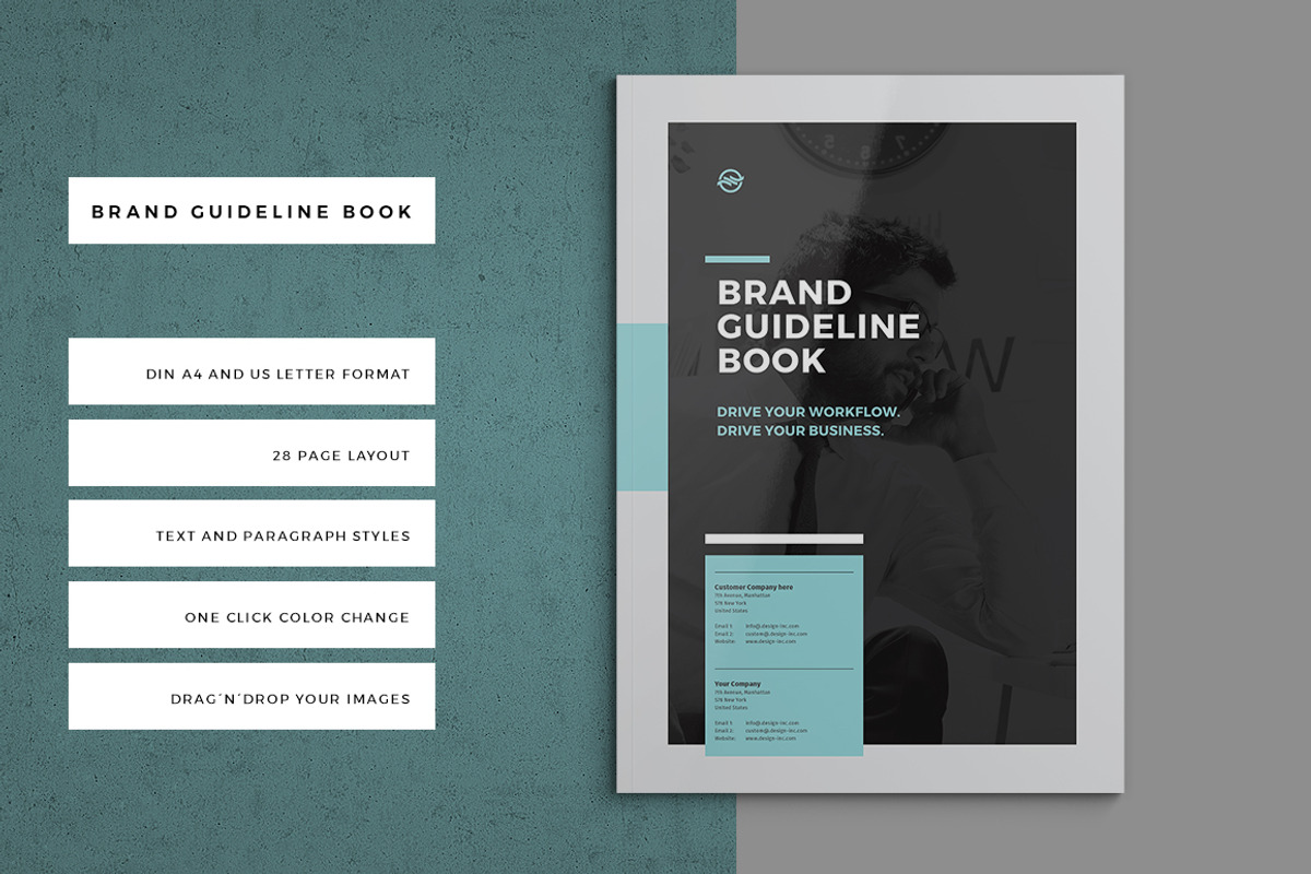 Company Brochure Pack, a Brochure Template by Egotype (Photo 3 of 33)