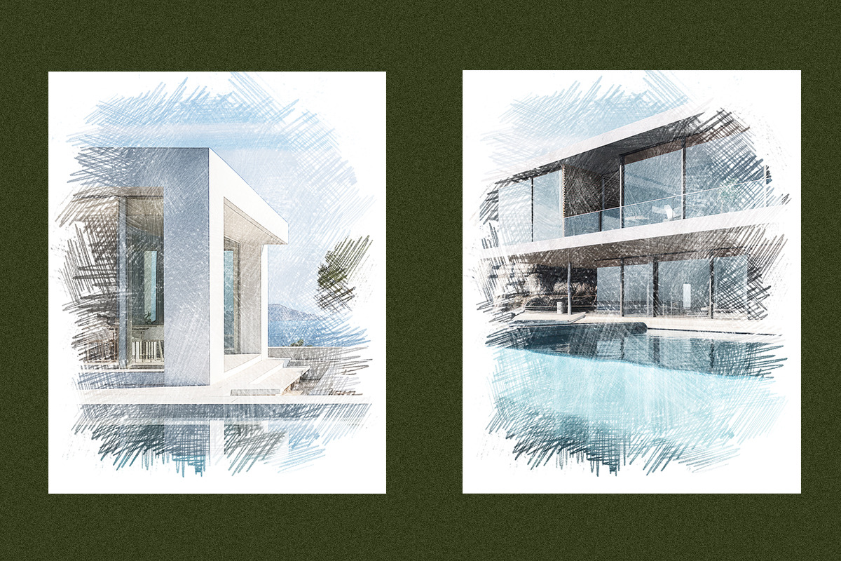 Archi sketch photo effect, a Layer Style Add-On by 3d_model_tifotizi (Photo 3 of 4)