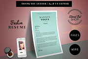 Fashion Forward Resume 5 Pack, a Resume Template by Stand Out Shop (Thumbnail 6 of 7)