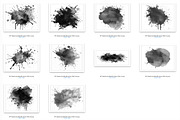 Watercolor Blot Brushes for PS/PRO, a Brush Add-On by Polka Dot Pixels (Thumbnail 4 of 4)