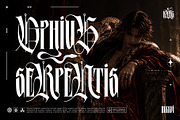 Anakfonta Typeface, a Blackletter Font by alit design (Thumbnail 6 of 20)