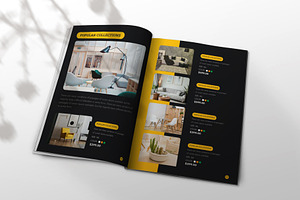 Modern A4 Product Catalog Design