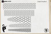 Procreate scale design kit, a Brush Add-On by Studio.Valhalla (Thumbnail 4 of 8)