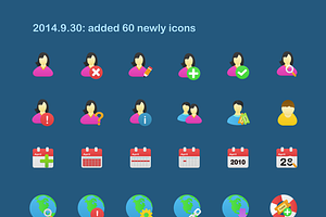 570 Vector Flatastic Icons