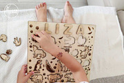 KIDS PUZZLES TEMPLATES, Cut Files, a Templates & Theme by LaserCutano (Thumbnail 10 of 10)
