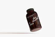 Vitamins | Supplement Bottle Mock-Up, a Cups & Container Mockup by TSOBG (Thumbnail 13 of 13)