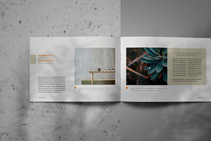 Furnature Lookbook Brochure Template