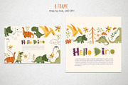Hello Dino, an Animal Illustration by annasokol_ (Thumbnail 5 of 9)