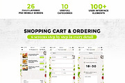 Premium White IOS Restaurant App ui, a Templates & Theme by Sladedesign (Thumbnail 4 of 4)