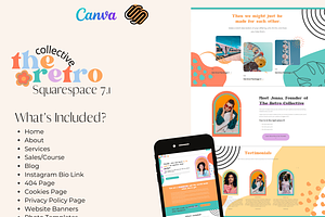 Squarespace 7.1 Theme: Retro