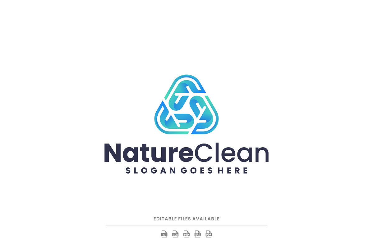 Gradient Modern Nature Logo Design, a Branding & Logo Template by Artnivora.Std (Photo 1 of 4)