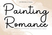 Painting Romance, a Handwritten Font by FreshTypeINK (Thumbnail 1 of 8)