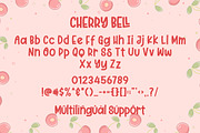 Cherry Bell - Freshty Font, a Font by Good Java Studio (Thumbnail 6 of 8)