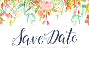 Hand Lettered Save the Date Phrase, an Object Graphic by WinnieJean (Thumbnail 1 of 4)