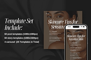 Skincare Coach CANVA Beauty Template, a Social Media Template by Xenié Creative (Thumbnail 8 of 10)