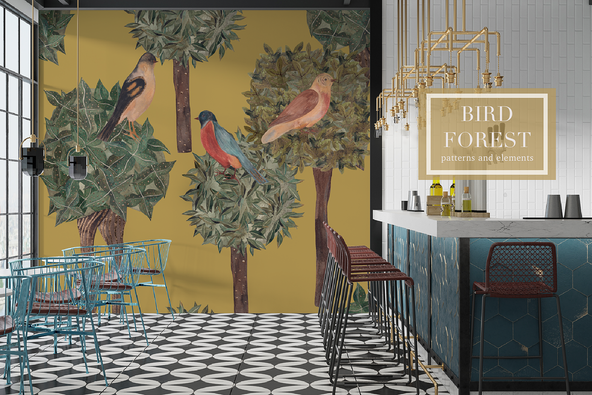 BIRD FOREST, an Illustration by PASHKOVA (Photo 1 of 13)