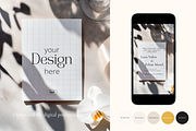 Orchid 5x7 Invitation Card Mockup, a Product Mockup by Serenefeeling (Thumbnail 5 of 6)