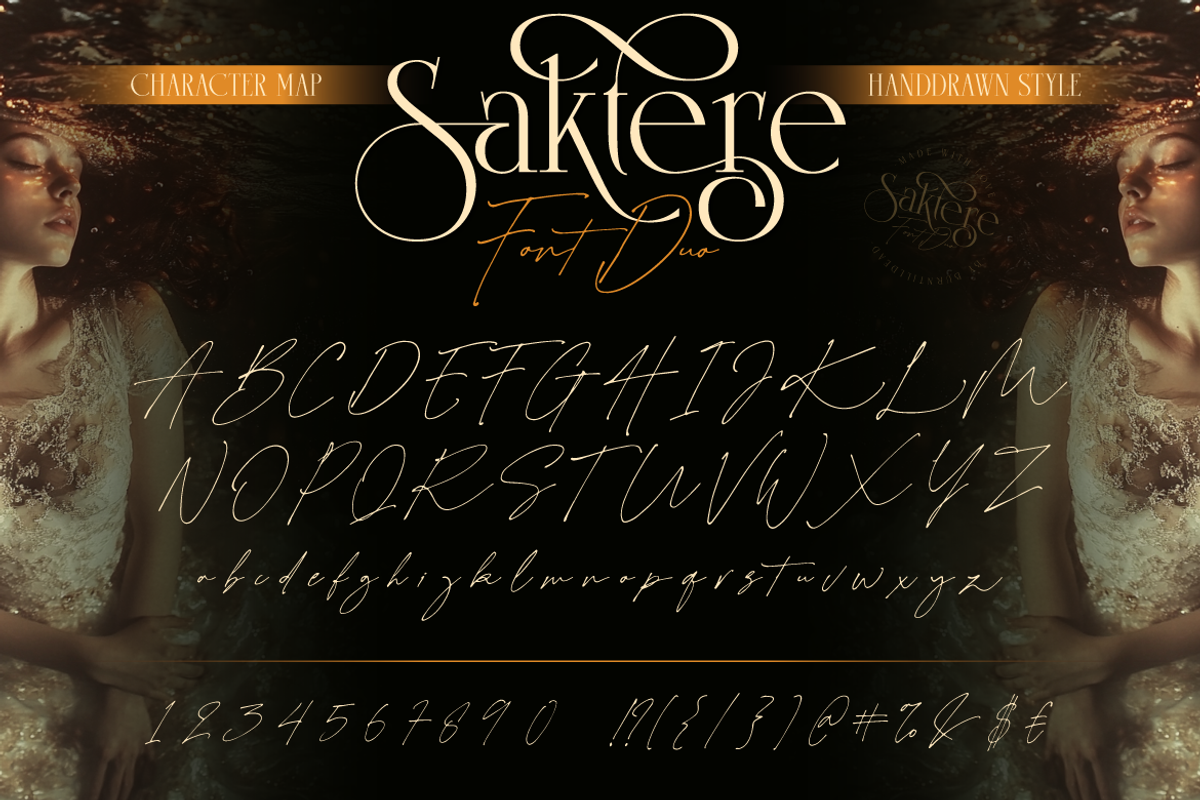 Saktere - Elegant Serif and Script, a Serif Font by Burntilldead (Photo 10 of 12)