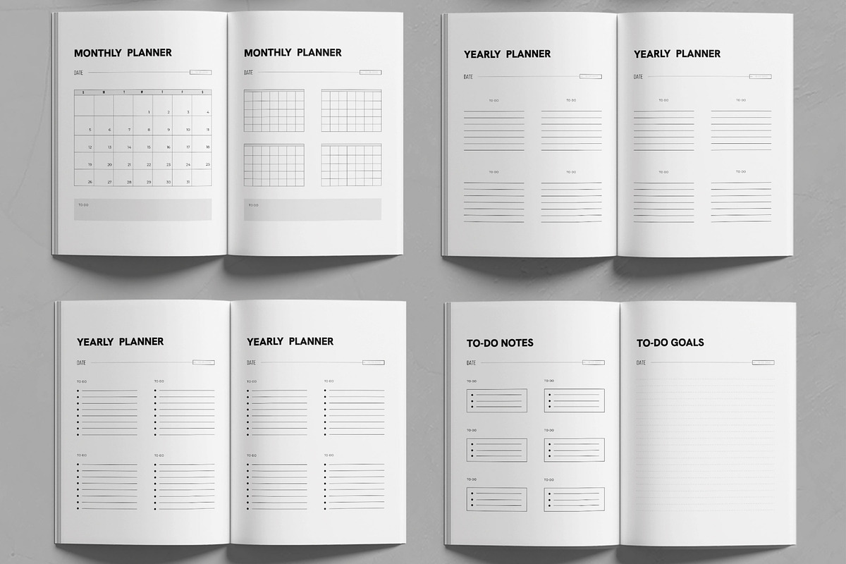Modern Printable Planner Design