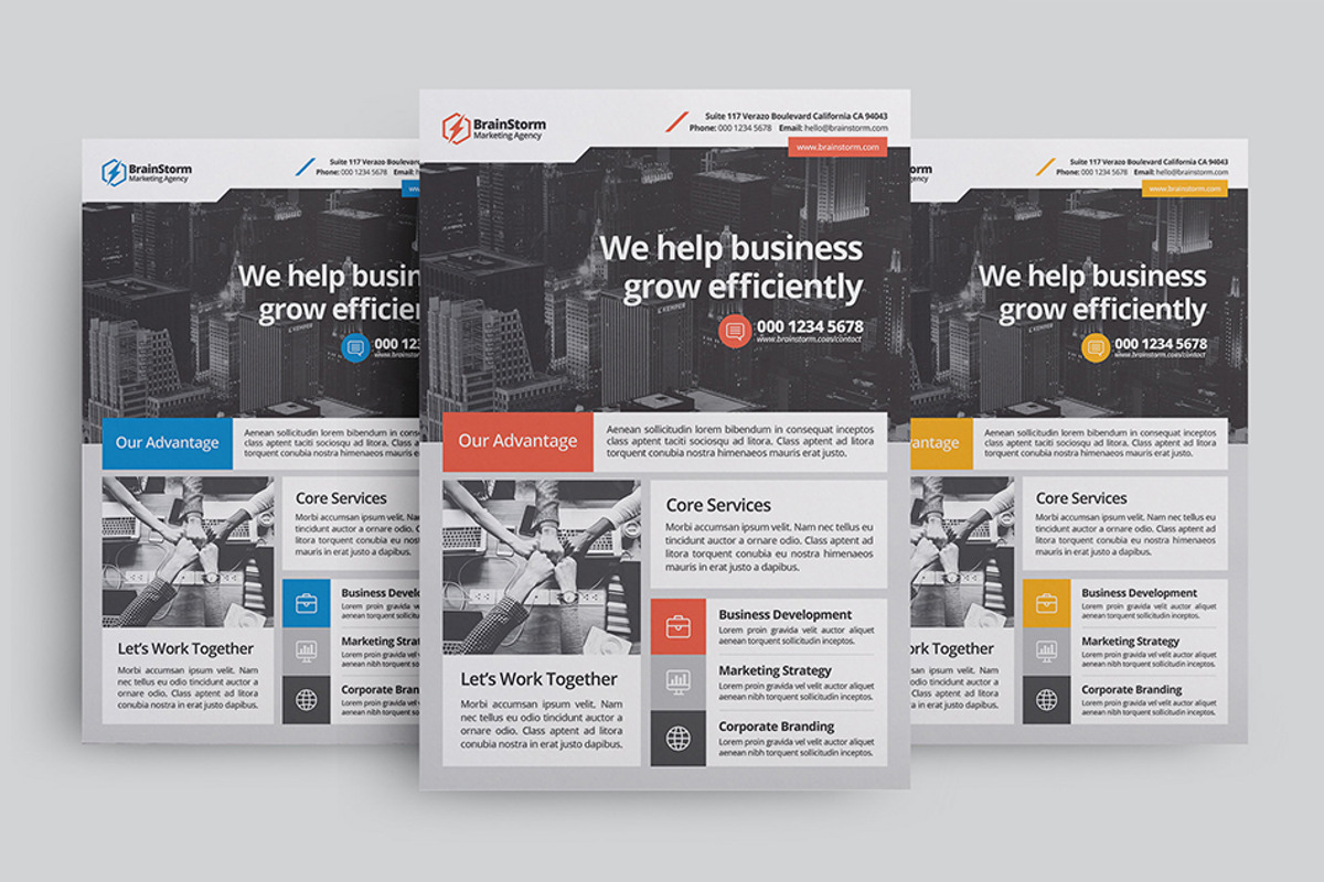 Corporate Flyer, a Flyer Template by Verazo (Photo 2 of 3)