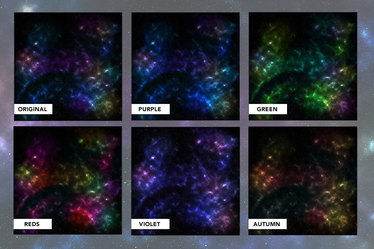 Space Galaxy Background, a Texture Graphic by Carolyn Packard Design (Photo 2 of 7)