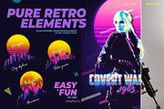 80's Retro Poster Photoshop Action, an Action Add-On by deeplabstudio7 (Thumbnail 15 of 15)