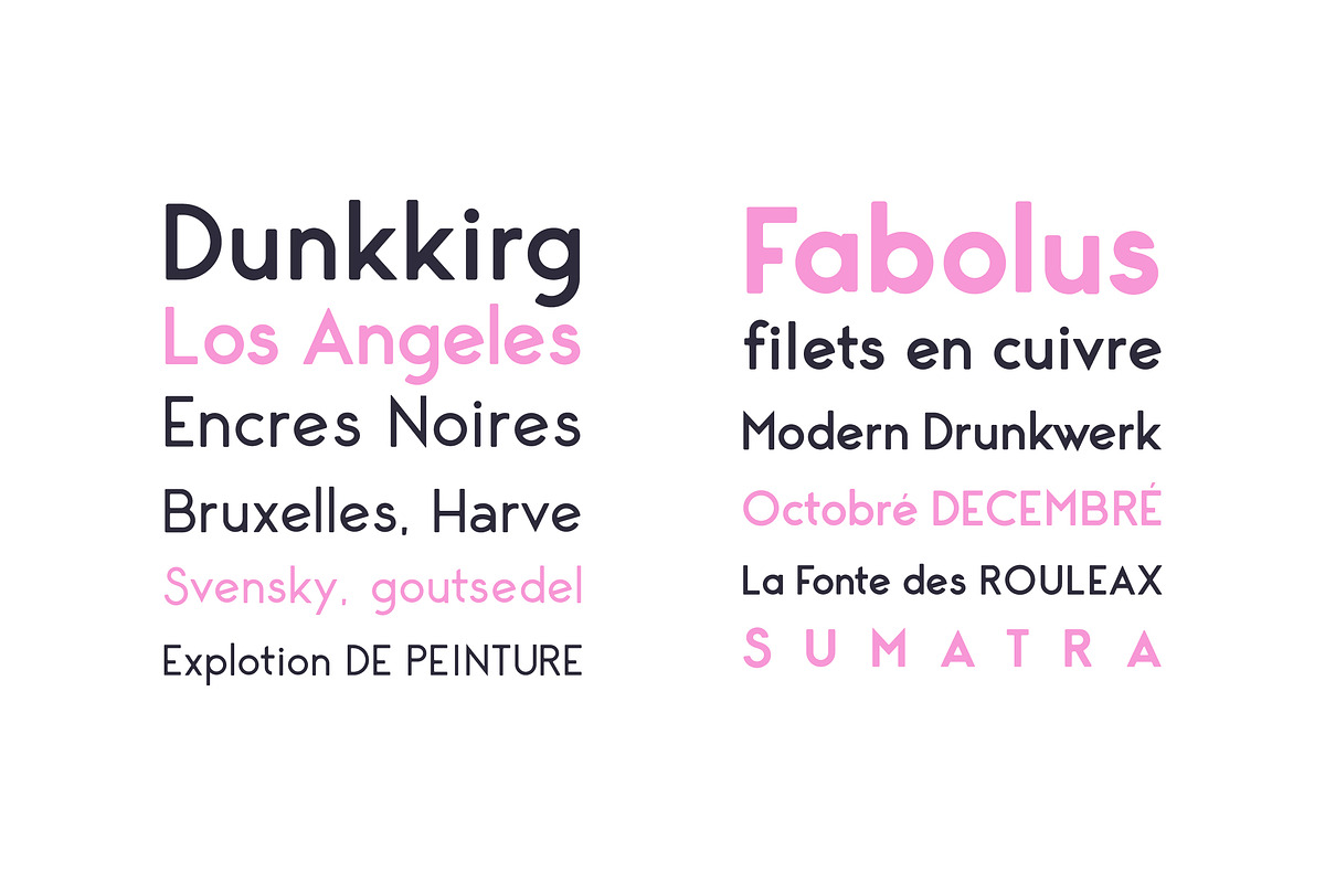 George Round Typeface, a Sans Serif Font by Kaligra.co (Photo 11 of 14)