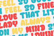 Jacklin - Groovy Bubble Font, a Sans Serif Font by Font Liner (Thumbnail 2 of 12)