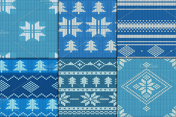 Christmas Seamless Knitting Patterns preview 6