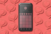 Smartphone Screen Mockup, an iPhone Mockup by skybluecreative (Thumbnail 2 of 3)