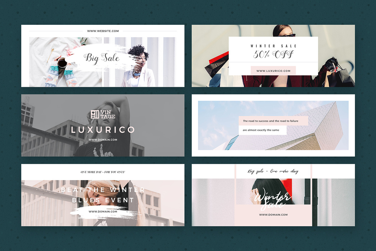 Modern Facebook Cover Pack - Canva, a Social Media Template by Crevo Studio (Photo 9 of 14)
