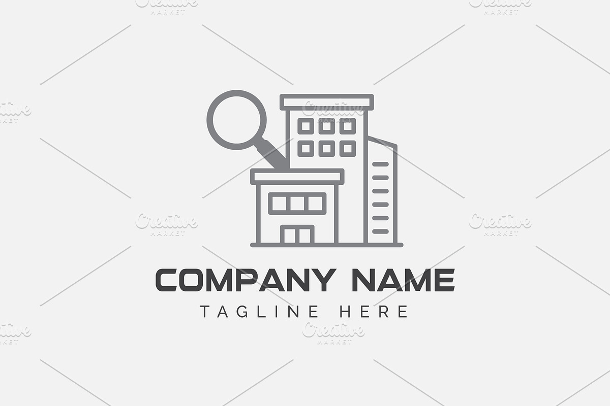 Home Search Logo Design, a Branding & Logo Template by Toufiqul